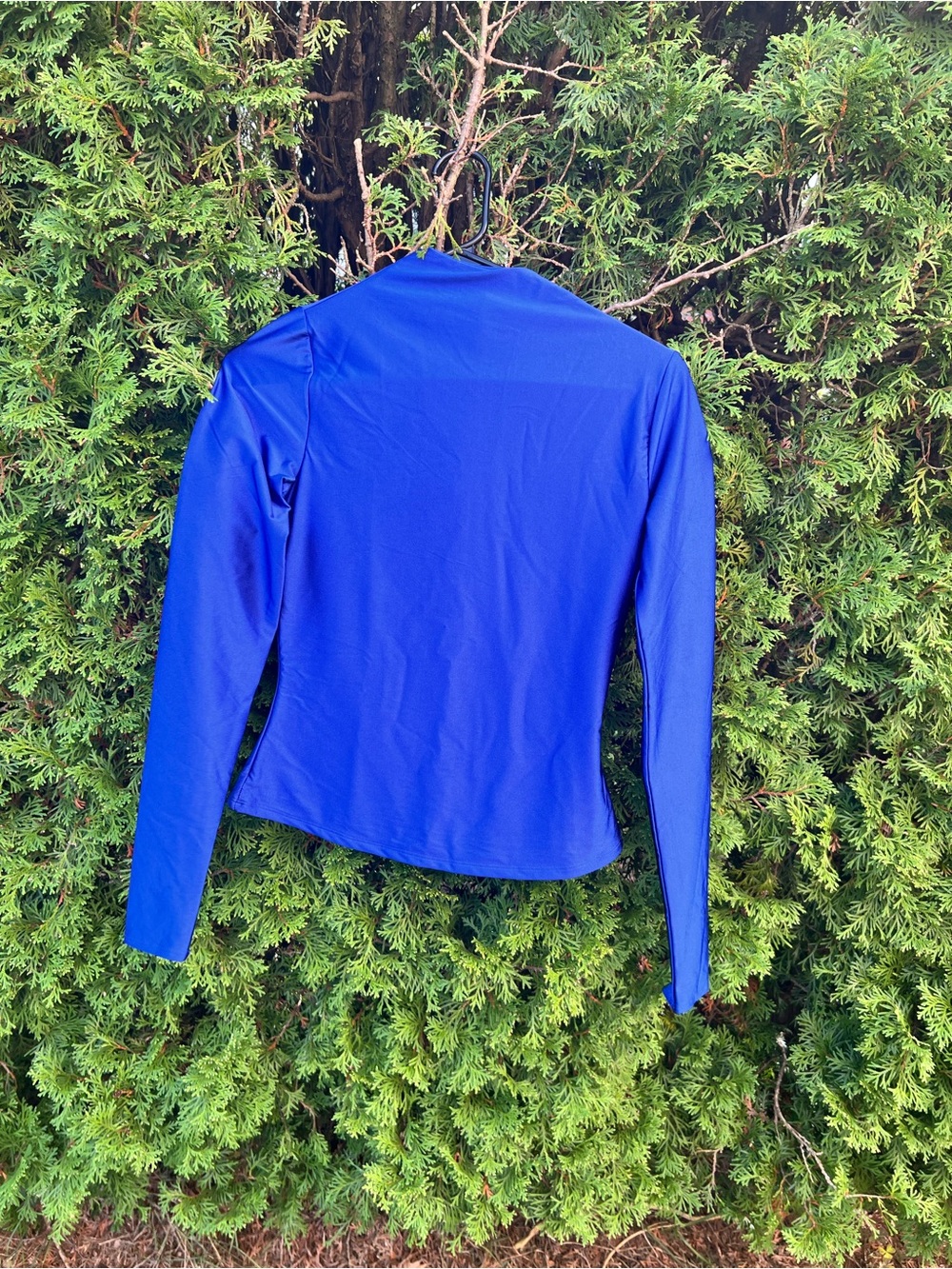naked wardrobe Bright Royal Blue Long-Sleeve Top